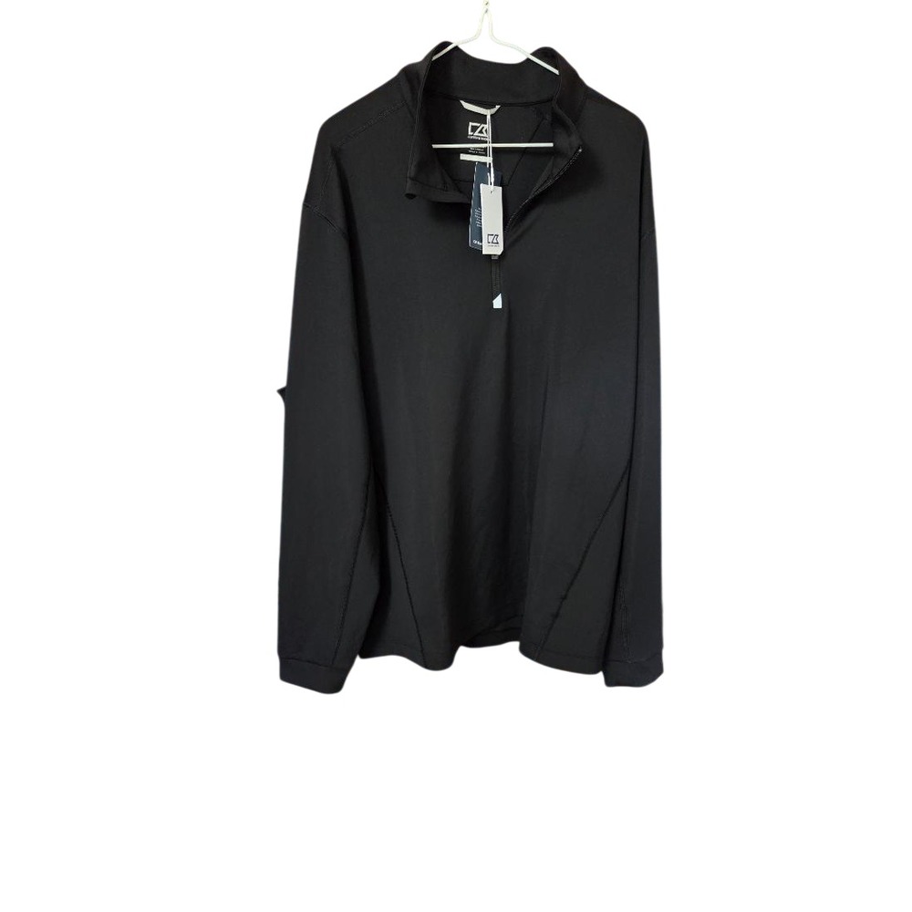 NWT Men's Size XXL Cutter & Buck Traverse Quarter-Zip Pullover Style MCK00067